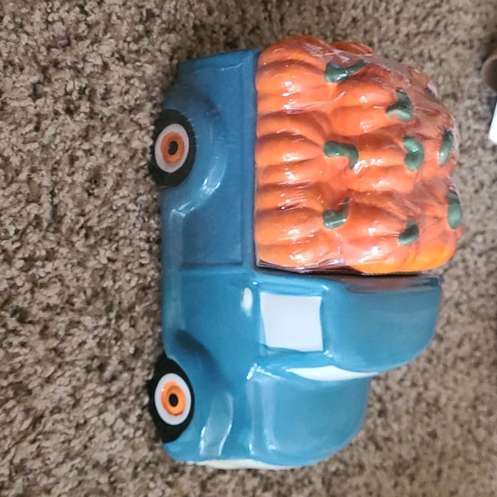 Blue Truck Cookie Jar